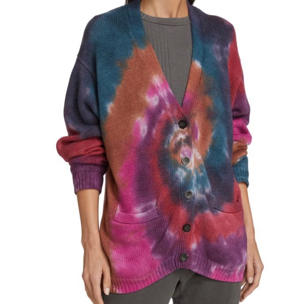 NSF Tie-dye cardigan